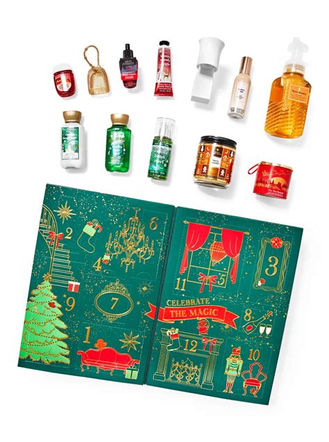 Organic Bath Body Advent Calendar