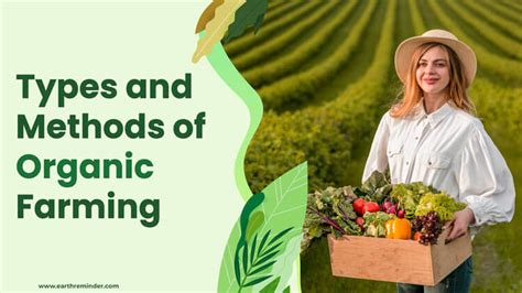 Organic farming practices in a farm