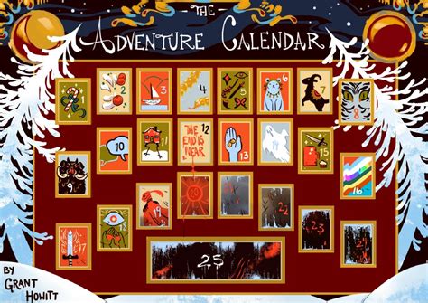 Outdoor Adventure Calendar Prints