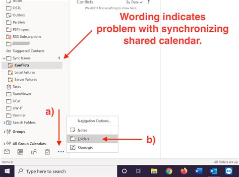 Outlook Calendar Issues