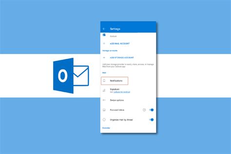 Outlook Calendar Notifications