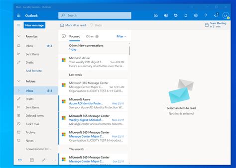 Description of Outlook Desktop Client