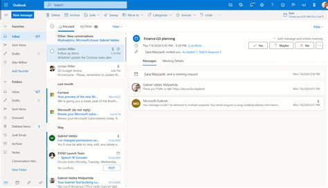 Outlook Features for Productivity