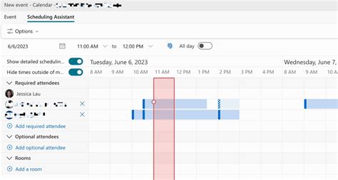 Description of Outlook Scheduling Assistant