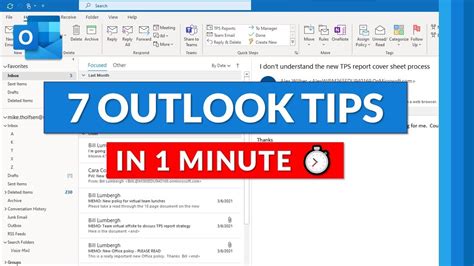 Outlook Tips