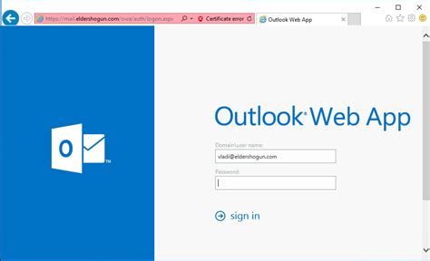 Description of Outlook Web Access