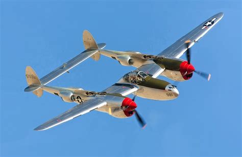 P-38 Lightning Landing