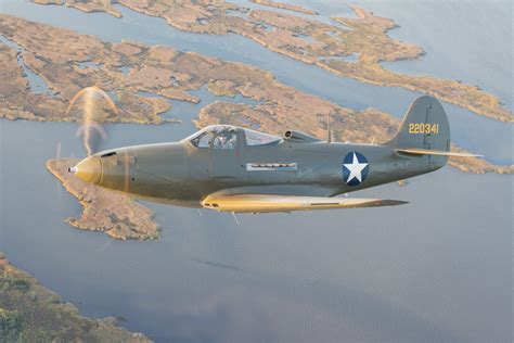 P-39 Airacobra in flight