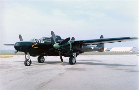 P-61 Black Widow in flight