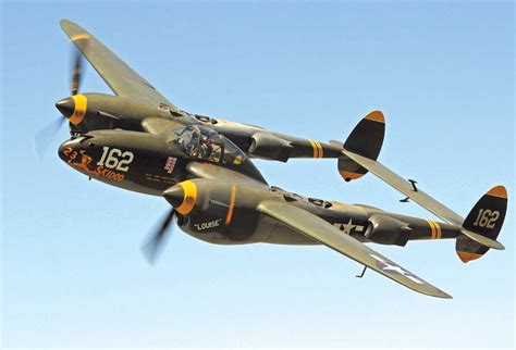 P-38 Lightning in combat