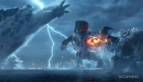 Pacific Rim Jaeger vs Kaiju