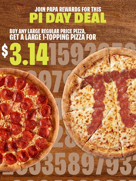 Papa John's Pi Day Deal Image 3