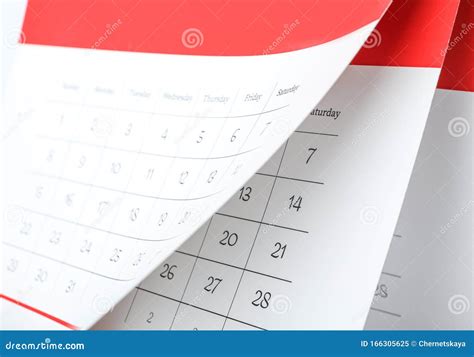 Paper calendar