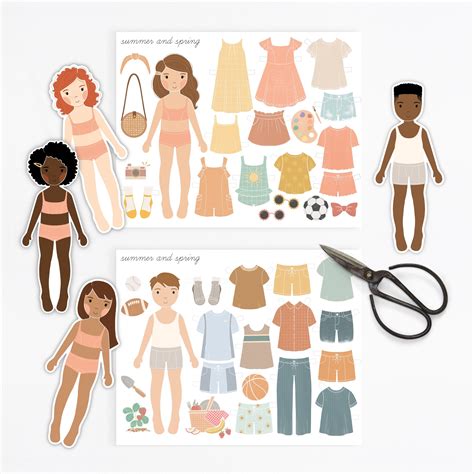 Paper Dolls Activities