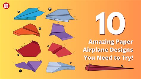 Paper plane designs