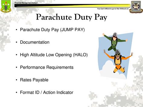 Parachute Duty Pay