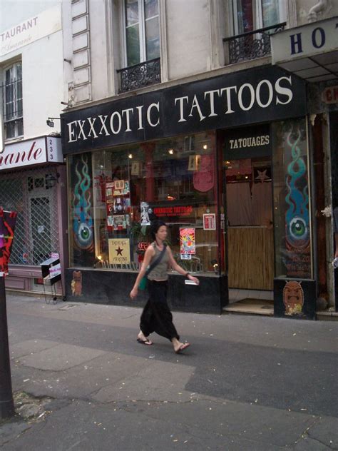 Paris tattoo shops