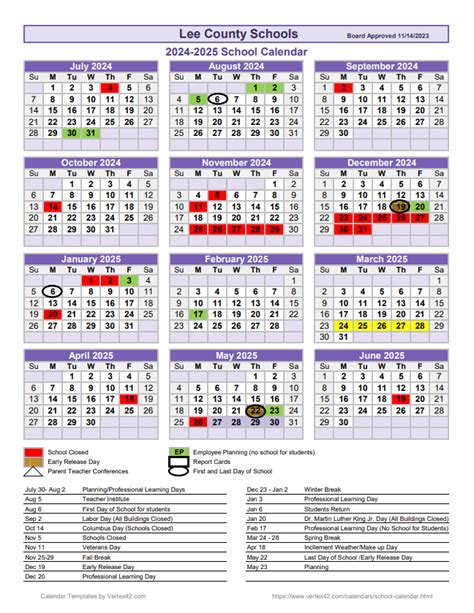 Parma City Schools Calendar