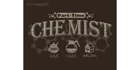 Part-time chemist