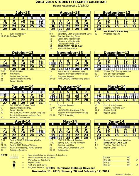 Customizing Pasco Schools Calendar