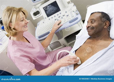 Patient Having Sonogram