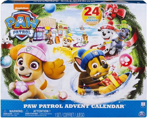 Using the Paw Patrol Advent Calendar