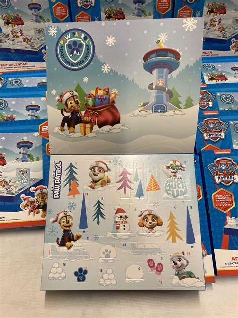 Paw Patrol locations calendar