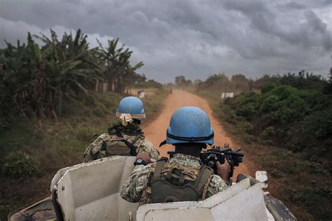 African peacekeepers in action