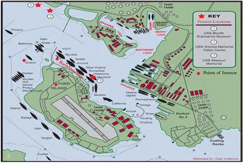 Pearl Harbor Map