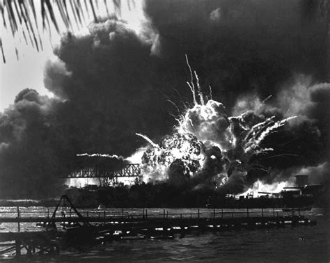 Pearl Harbor Ships After Attack