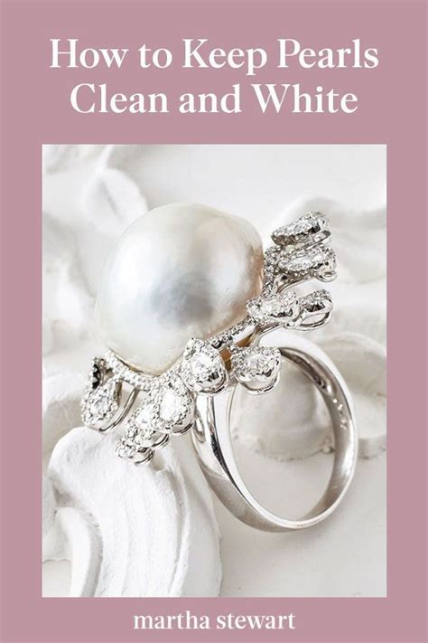 Image of pearl jewelry care