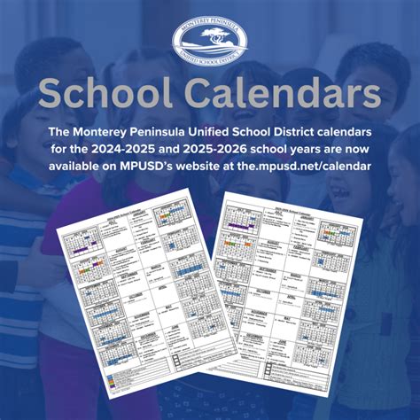 Peninsula School District Calendar Image