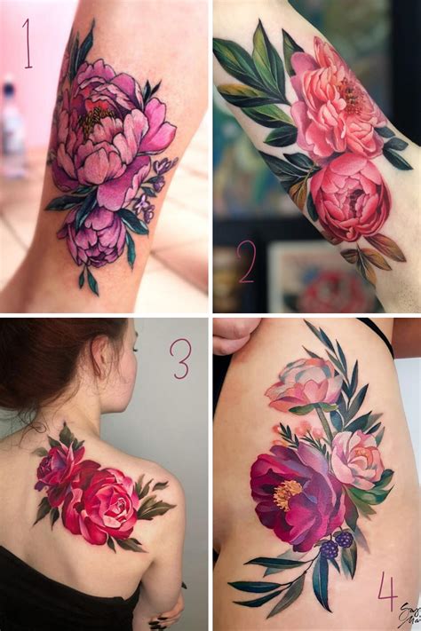 Peony Tattoos