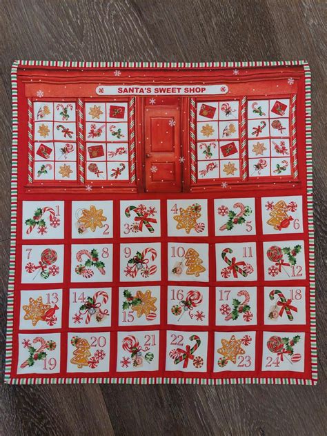 Peppermint advent calendar