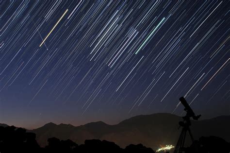 Perseid Meteor Shower Description