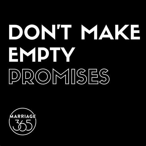 A person making empty promises