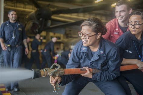 Navy Personnel Specialist in training