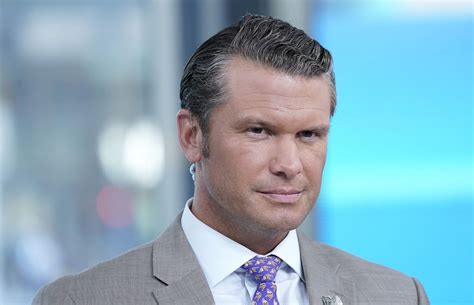 Pete Hegseth in his military uniform