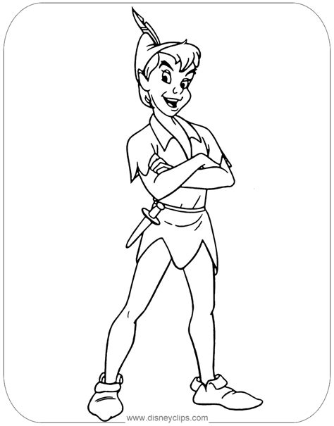 Peter Pan coloring pages