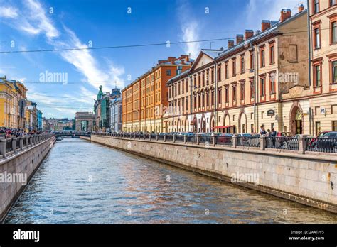 Petersburg Russia Canals