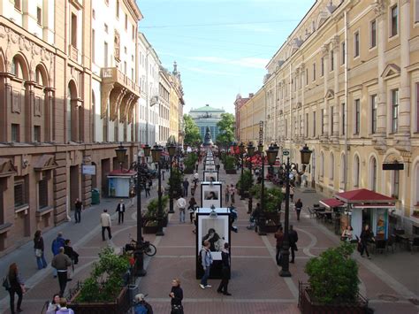 Petersburg Russia Streets