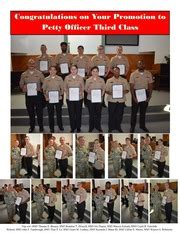 Petty Officer Third Class Promotion