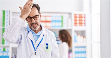 Pharmacy technician dispensing medications accurately