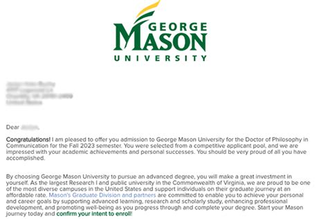 PhD Application Process at George Mason University