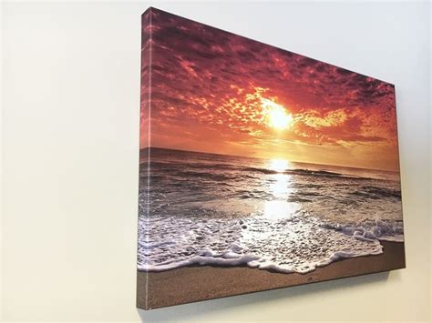 Photographic printable canvas design