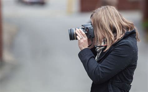 Photography educator teaching a class