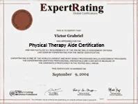 Physical therapy assistants certification and licensure