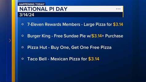 Pi Day Deals for Foodies Image