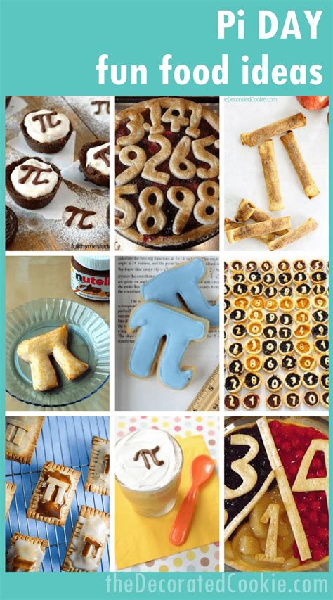 Pi-themed foods