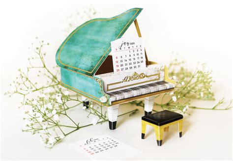 Piano Calendar Guide Example